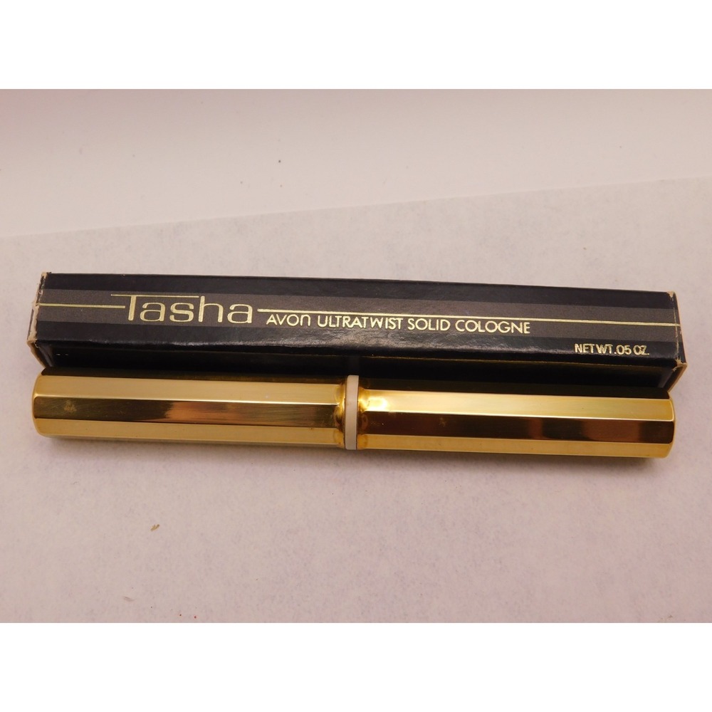 Vintage Avon Tasha UltraTwist Solid Cologne .05oz